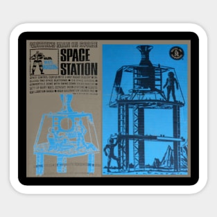 Major Matt Mason - SPACE STATION - Distressed, Authentic Sticker